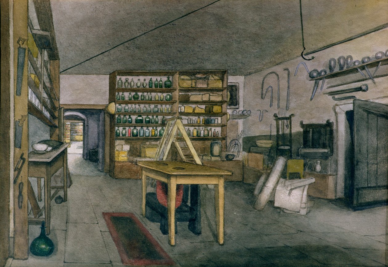 Laboratorium Magnetyczne Faradaya, 1852 autorstwa Harriet Jane Moore