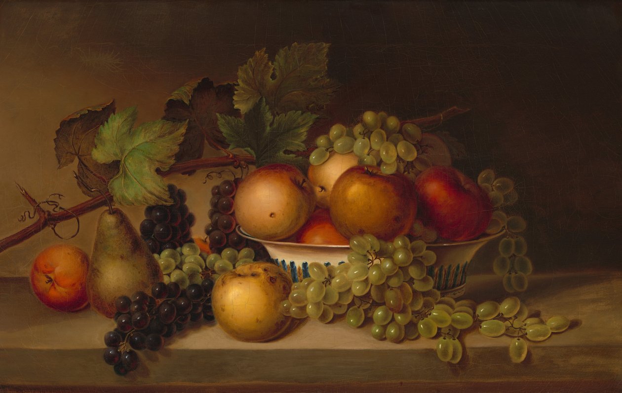 Owoce, ok. 1860. autorstwa Harriet Cany Peale