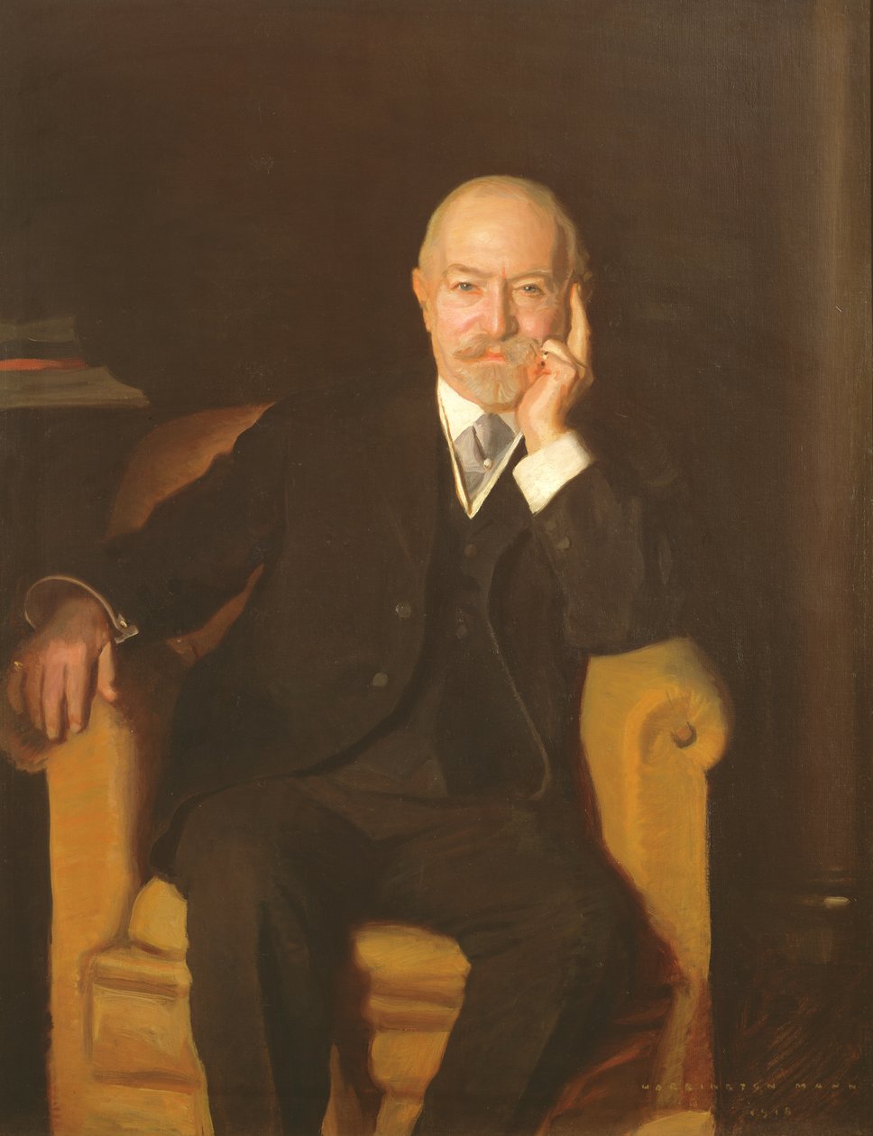 Jacob S. Schiff, 1918 autorstwa Harrington Mann