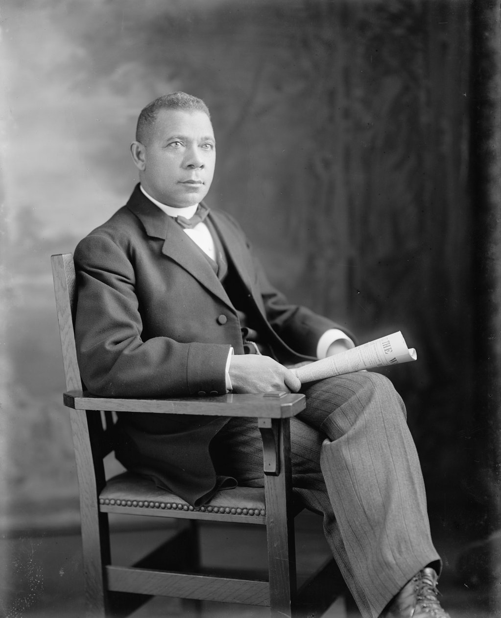 Bookera T. Waszyngtona autorstwa Harris & Ewing