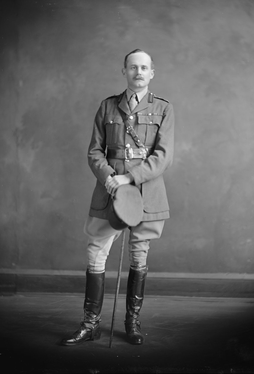 Pułkownik Claude Edward Dansey (1876-1947) (czarno-białe zdjęcie) autorstwa Harris & Ewing