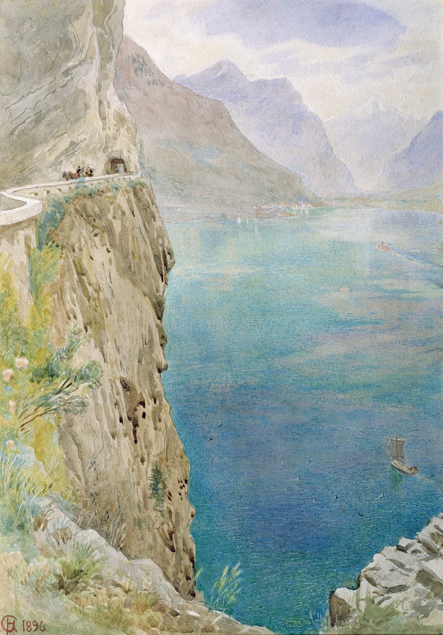 Na włoskim wybrzeżu, 1896 autorstwa Harry Goodwin