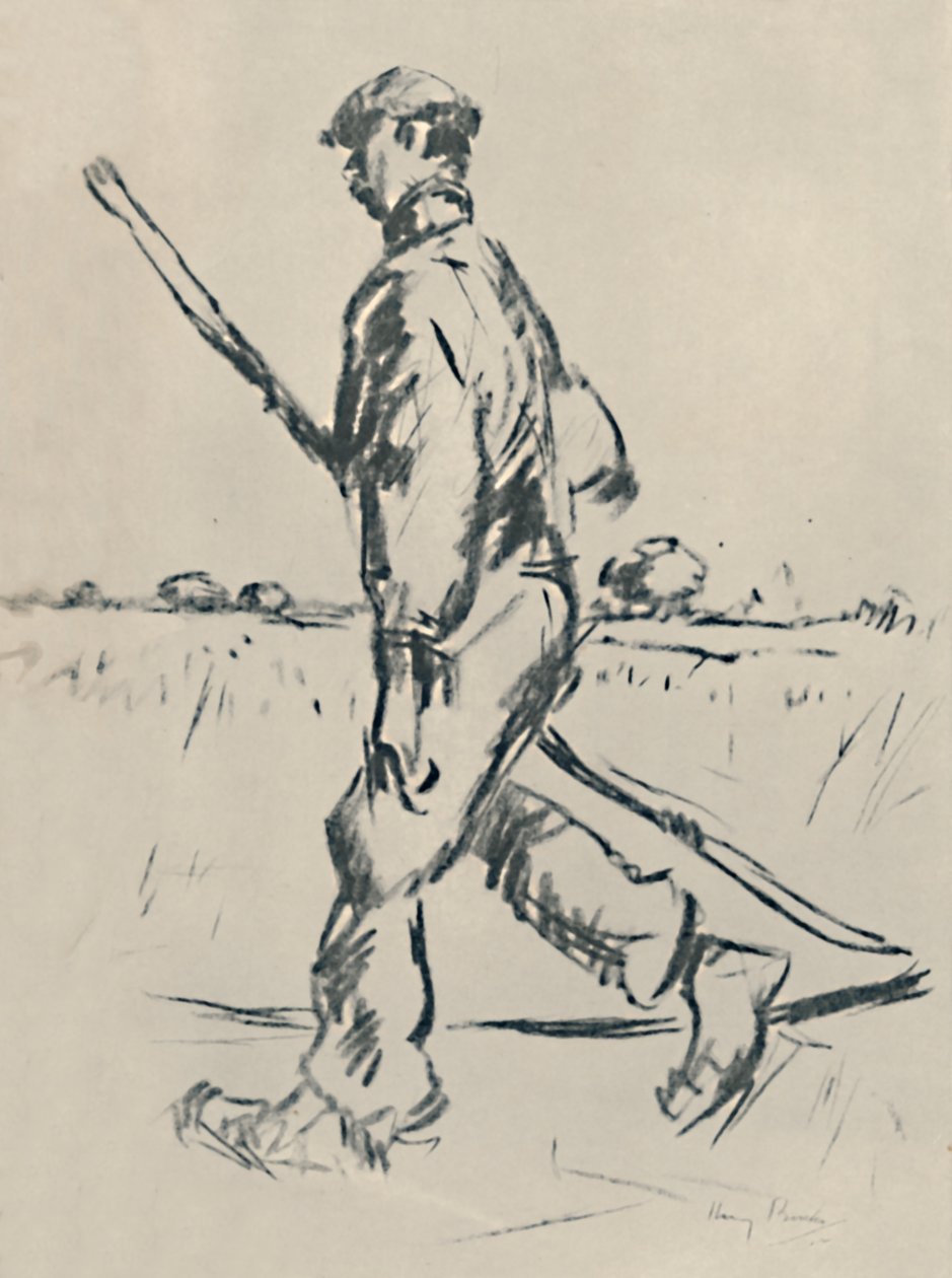 Kosiarka, 1919 autorstwa Harry Becker