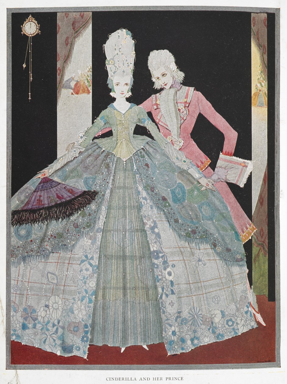 Kopciuszek i jej książę”. autorstwa Harry Clarke