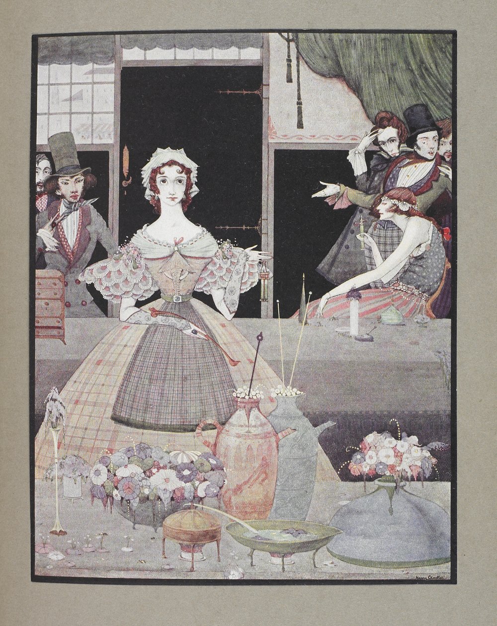 Marie Rogat autorstwa Harry Clarke