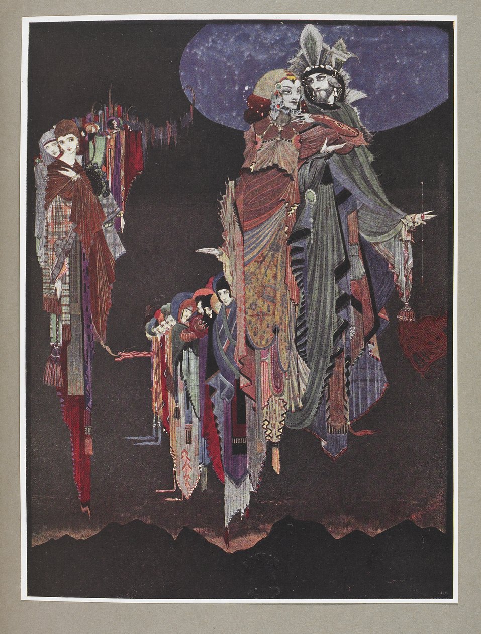 Monas i Una autorstwa Harry Clarke