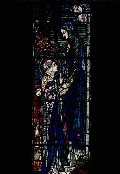 św. Elżbiety i Marii autorstwa Harry Clarke