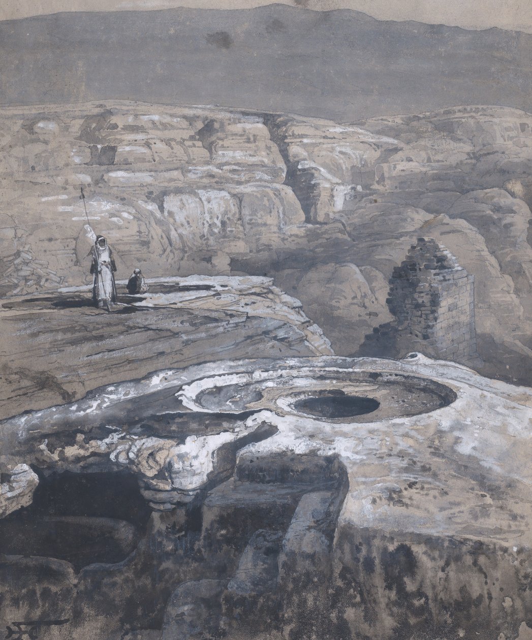 Ołtarz Baala, 1885. autorstwa Harry Fenn