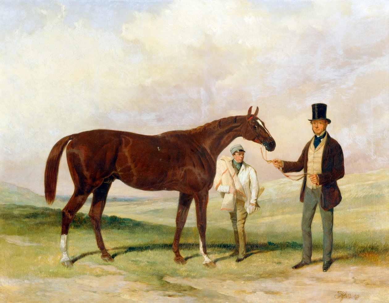 „Rataplan”, 1851 autorstwa Harry Hall