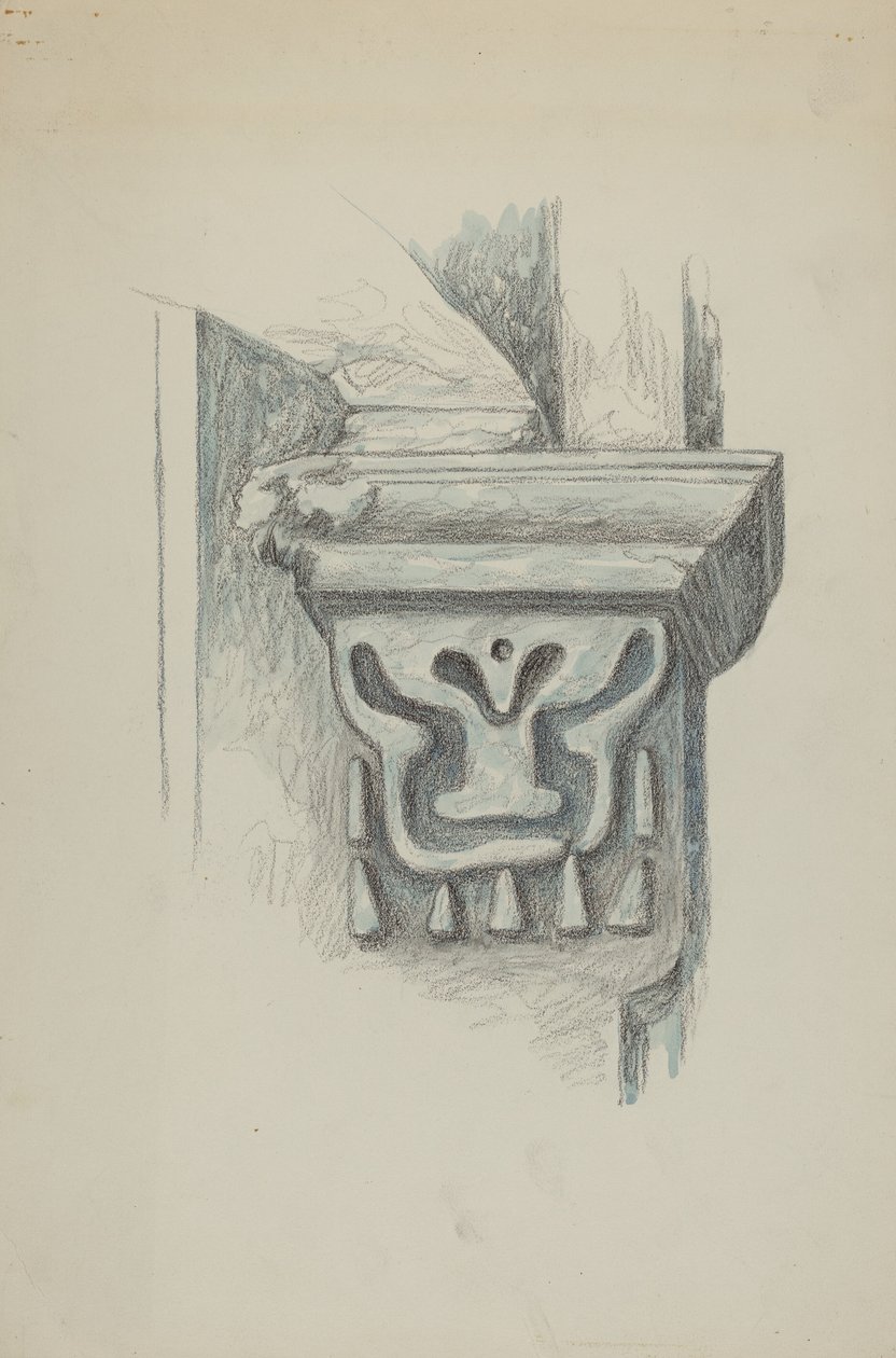 Detal architektoniczny autorstwa Harry Mann Waddell