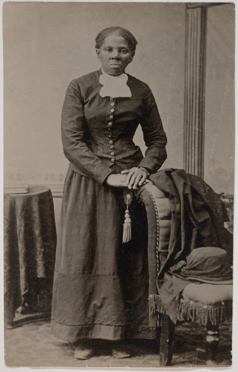 Matowa odbitka kolodionowa przedstawiająca Harriet Tubman autorstwa Harvey B. Lindsley