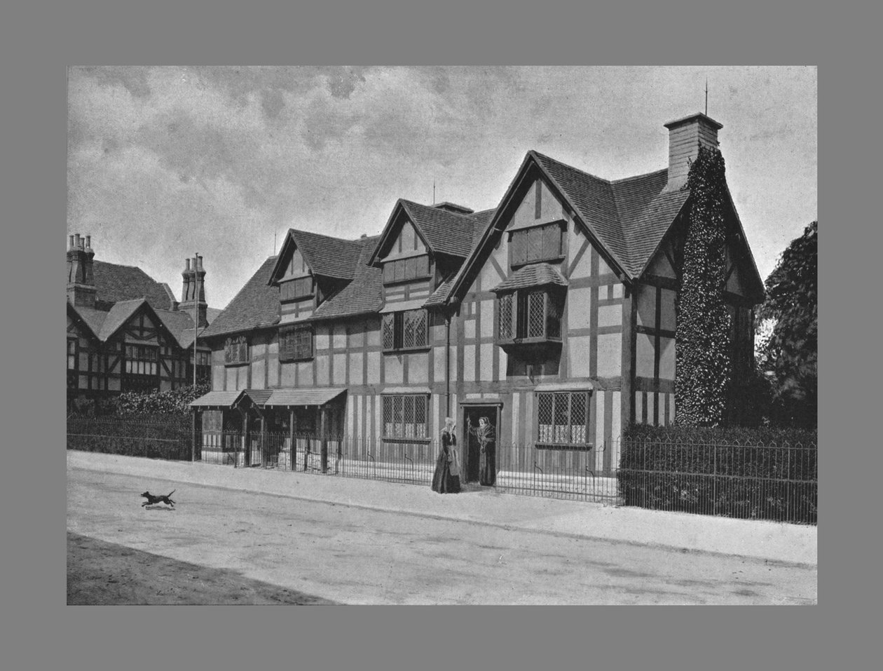 Dom Szekspira, Stratford-on-Avon, c1900 autorstwa Harvey Barton