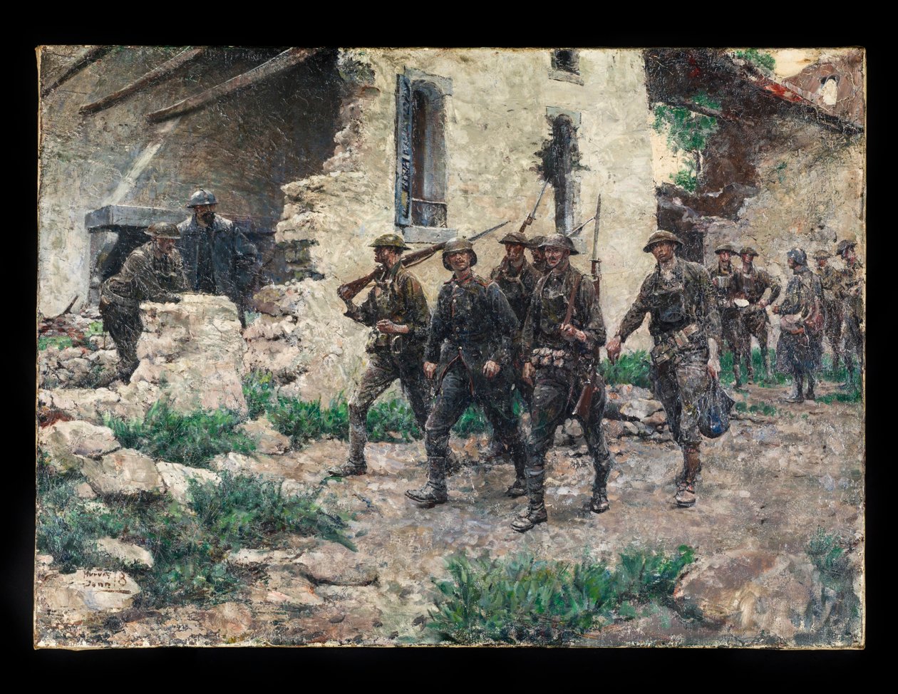 Więzień autorstwa Harvey T. Dunn