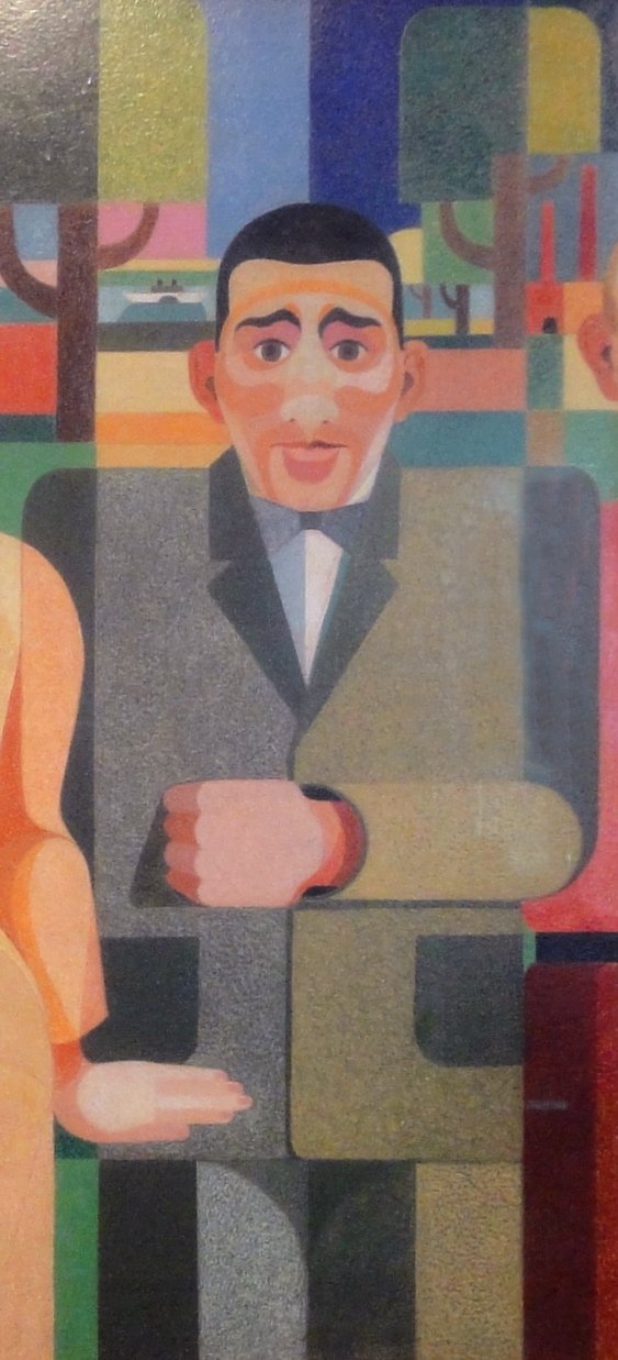 Współcześni autorstwa Heinrich Hoerle