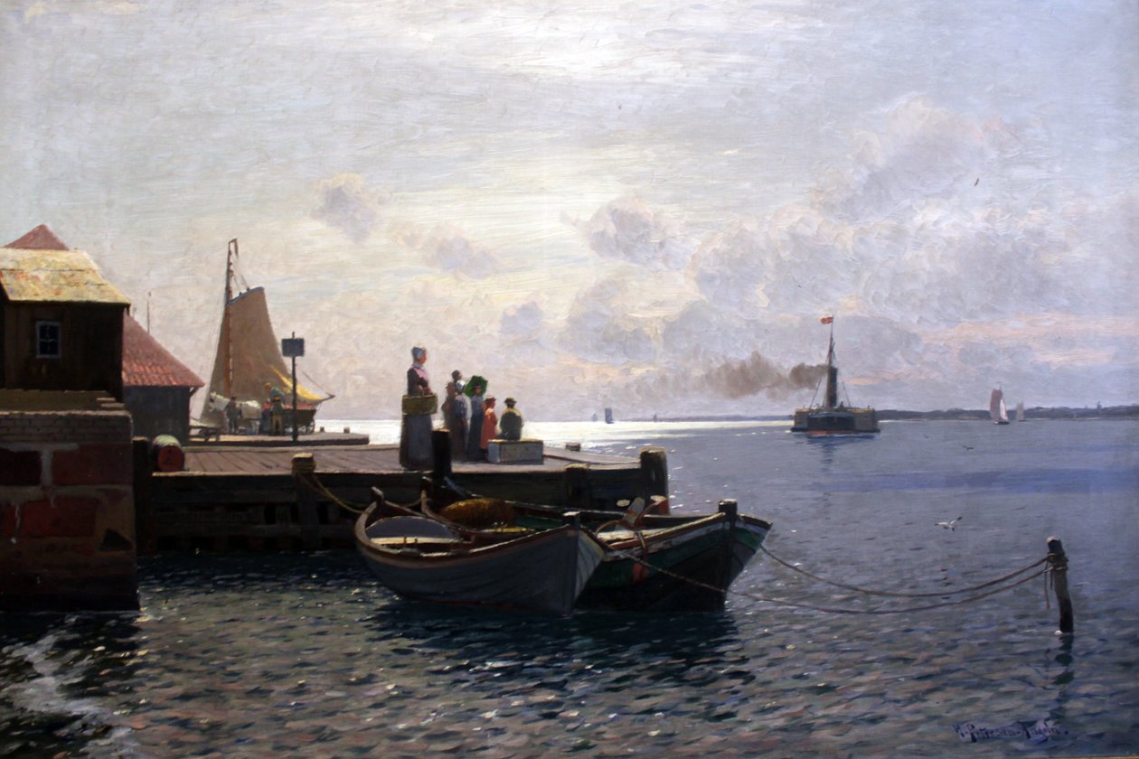 W Ekensund autorstwa Heinrich Petersen Angeln