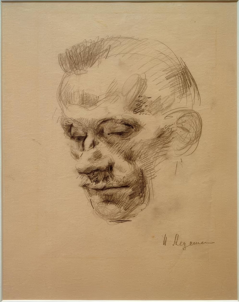 Portret Wilhelma Wernera, ok. 1926 (?) autorstwa Heinrich Stegemann