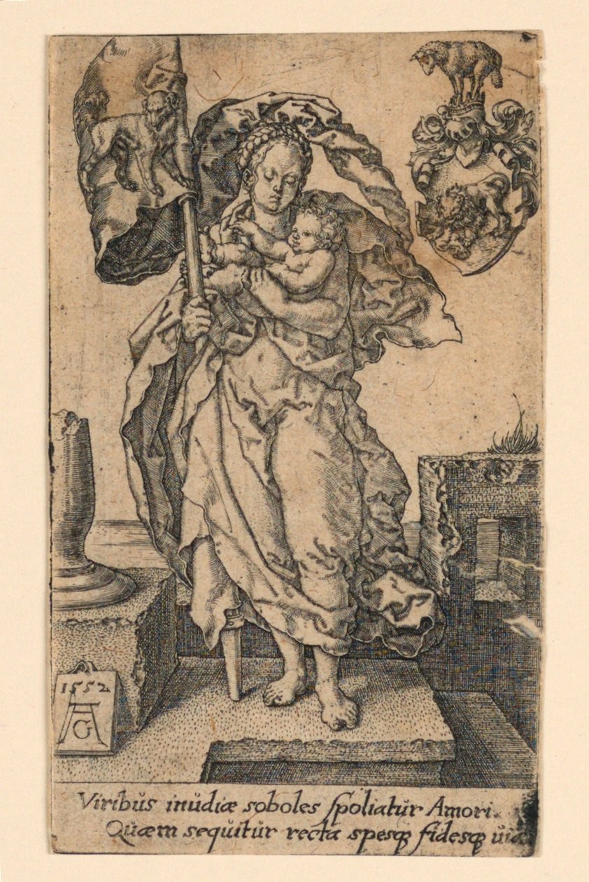 Jałmużna autorstwa Heinrich Aldegrever