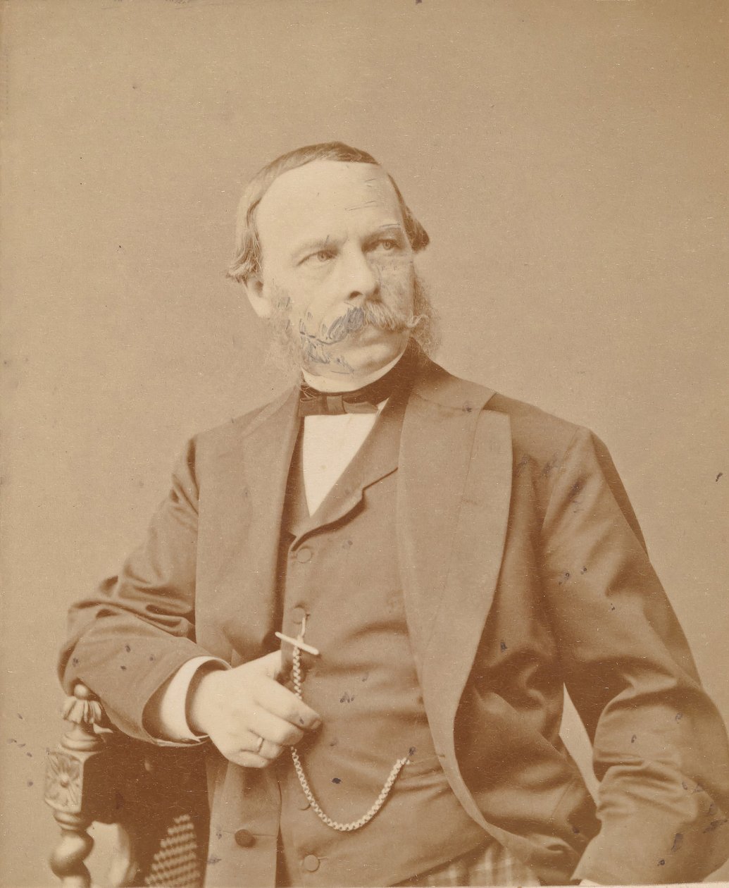 [Meyer George z Bremy], 1860. autorstwa Heinrich Graf