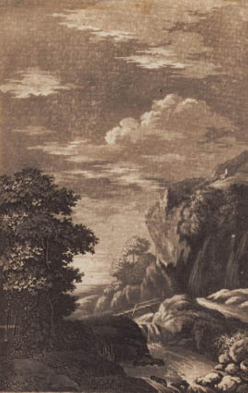 Górski krajobraz autorstwa Heinrich Grosch