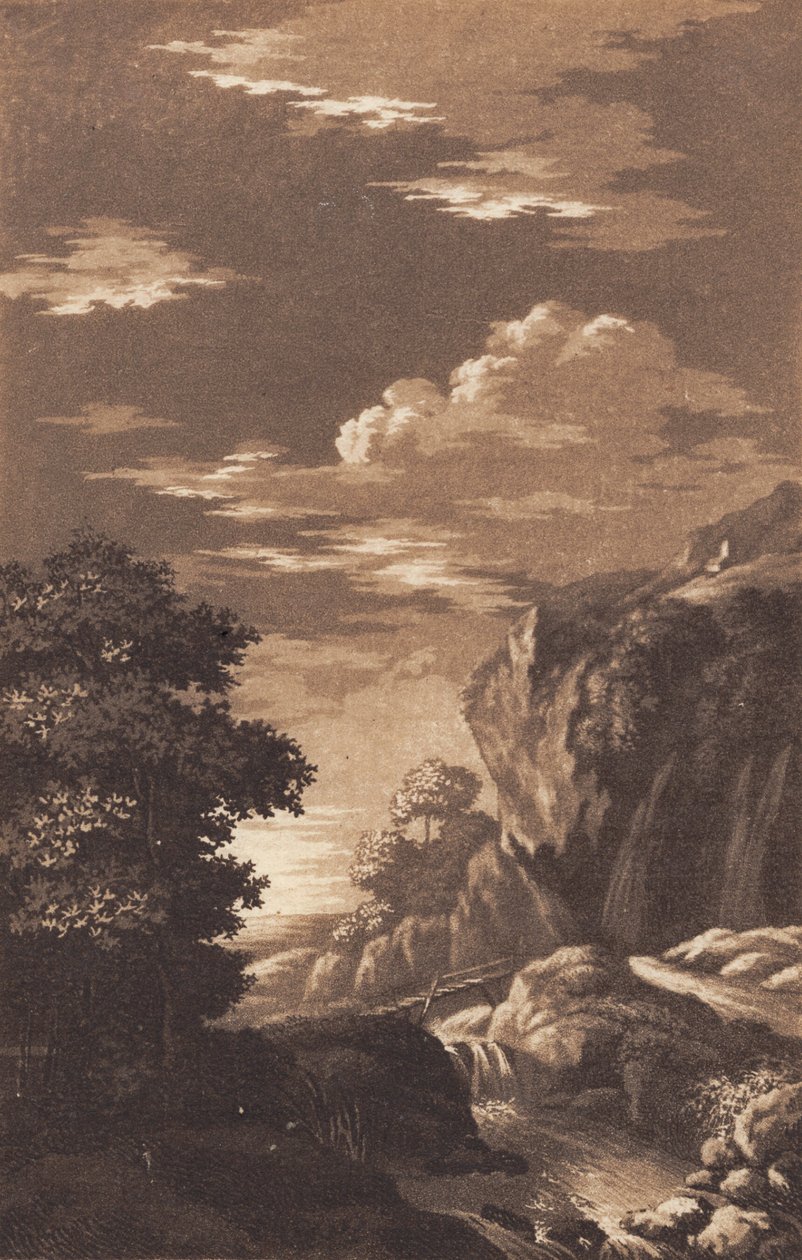 Górski krajobraz autorstwa Heinrich Grosch
