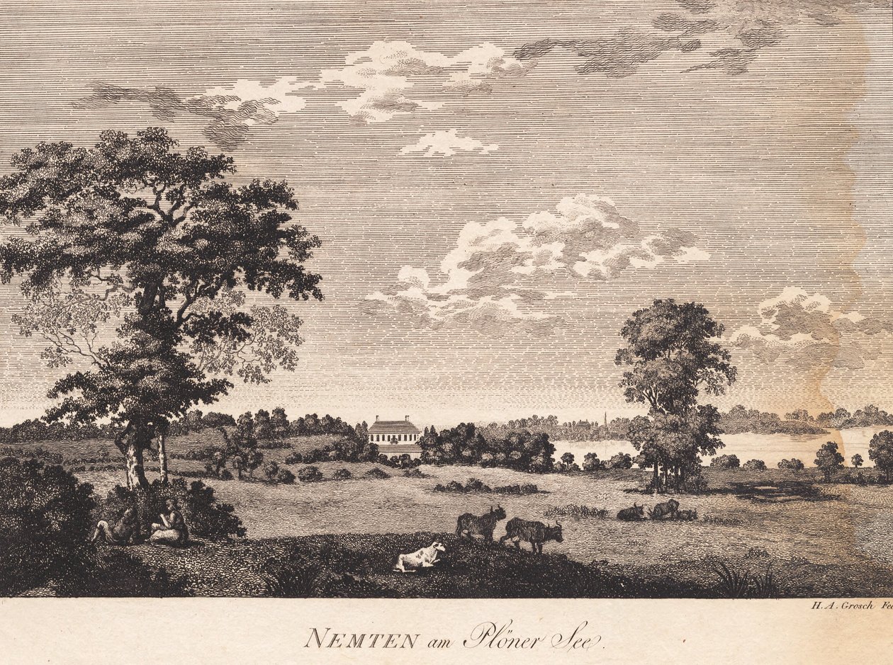 Nemten am Plöner See autorstwa Heinrich Grosch