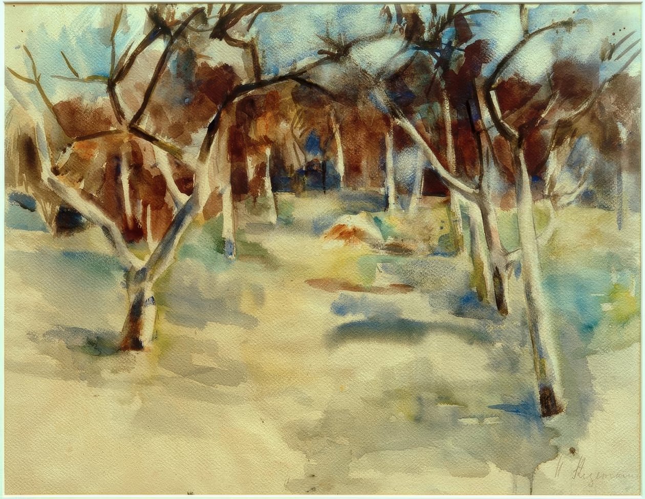 Allee autorstwa Heinrich Stegemann