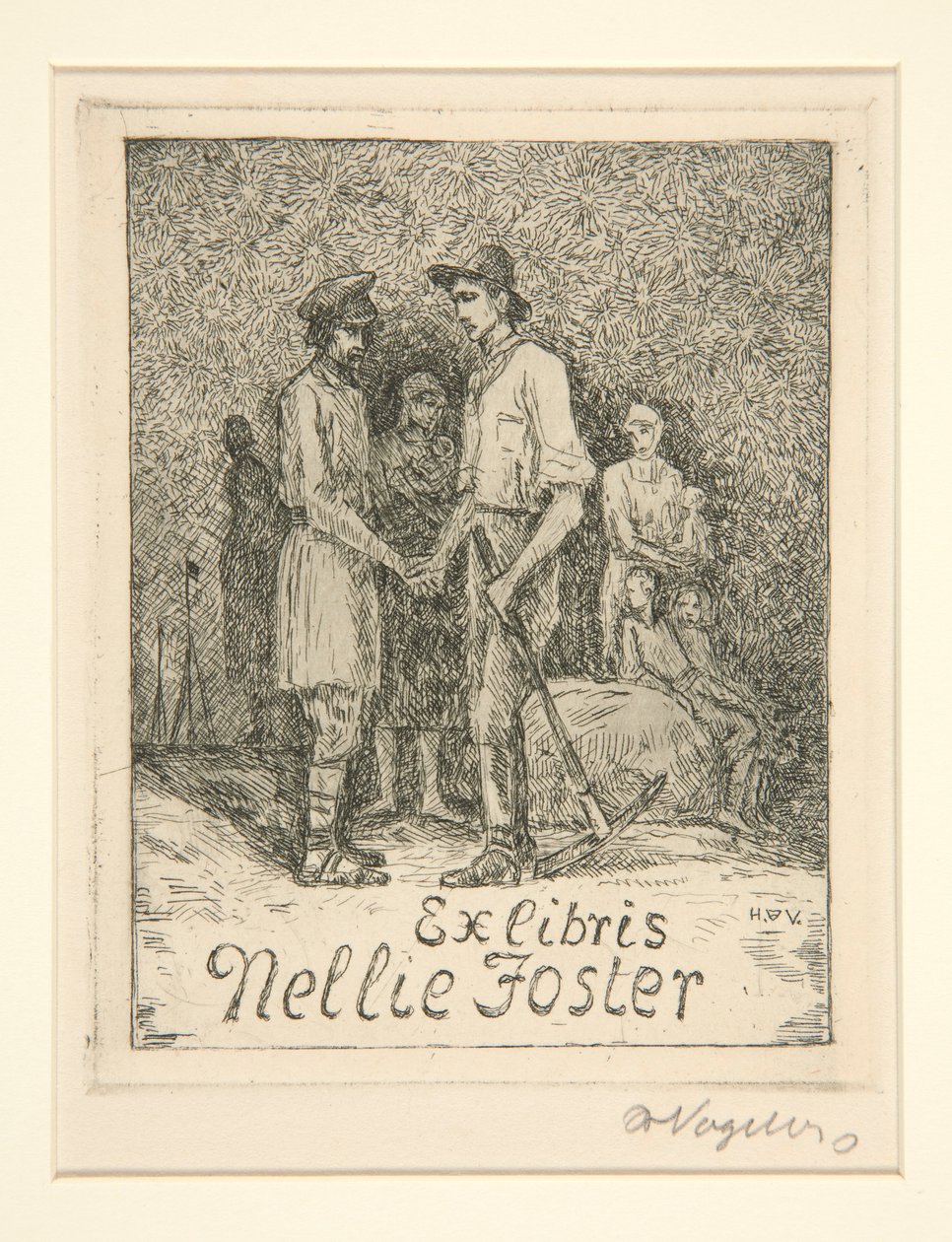 Ekslibrisy autorstwa Heinrich Vogeler