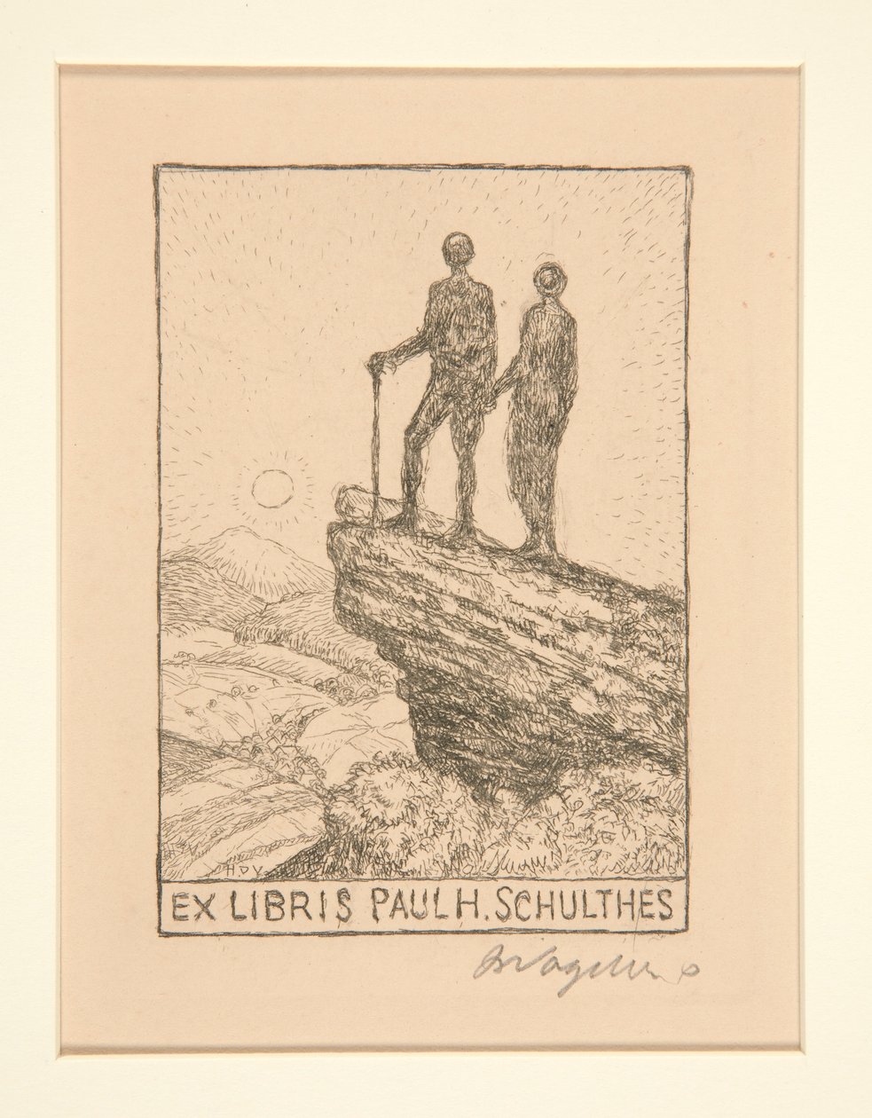 Ekslibrisy autorstwa Heinrich Vogeler