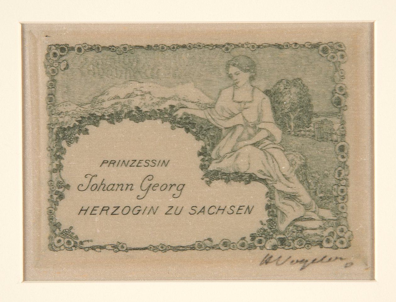 Ekslibrisy autorstwa Heinrich Vogeler