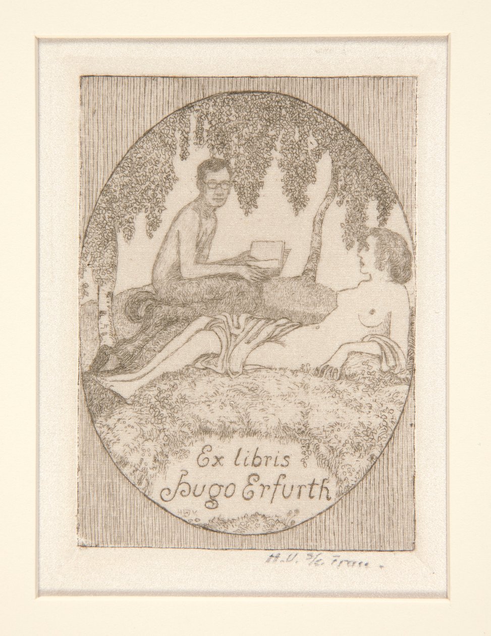 Ekslibrisy autorstwa Heinrich Vogeler