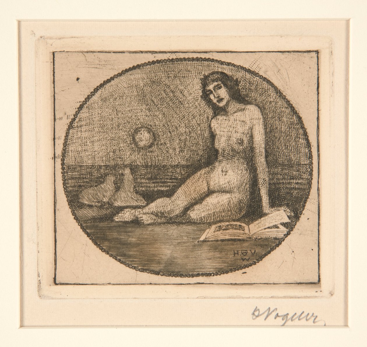 Ekslibrisy autorstwa Heinrich Vogeler