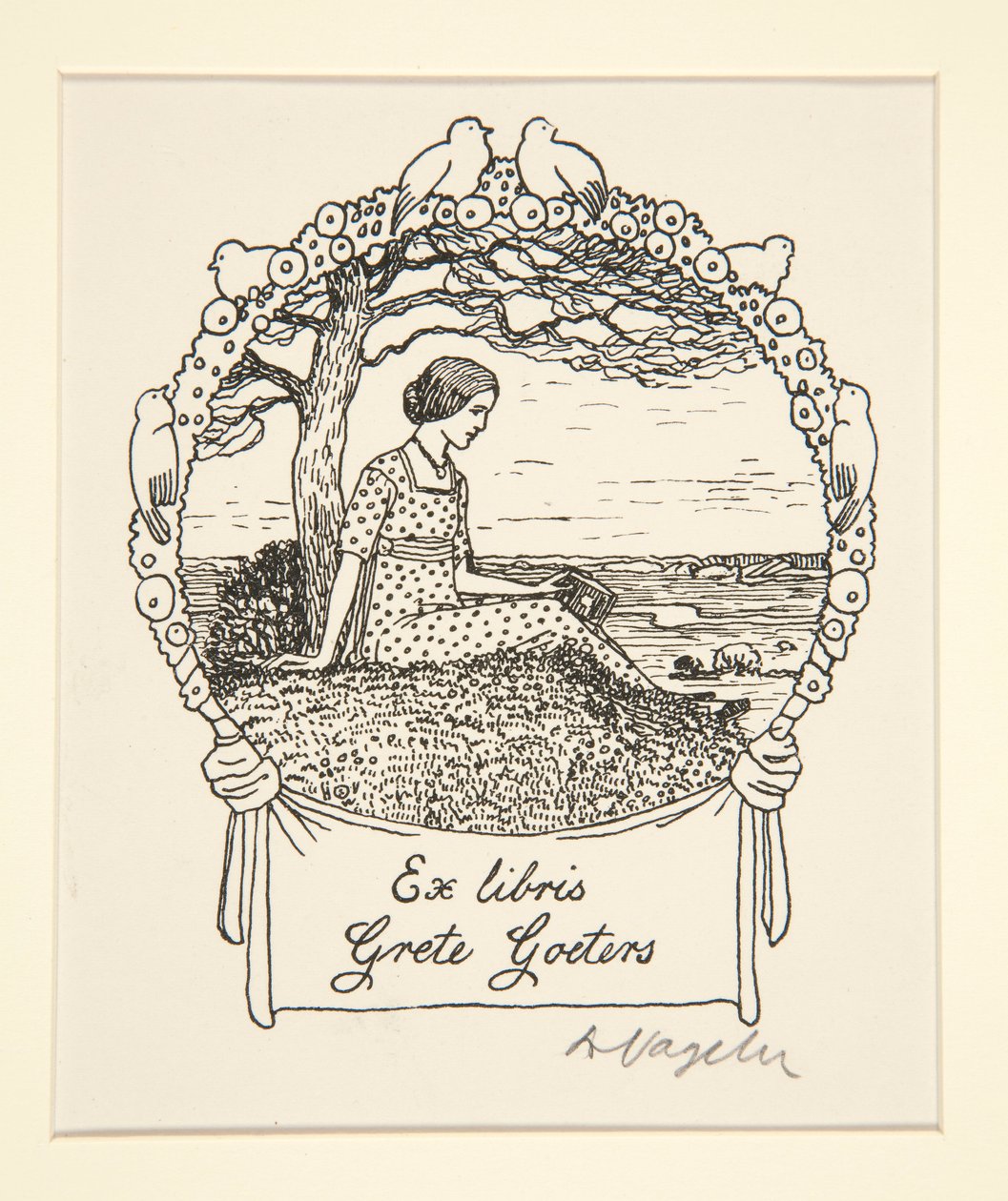 Ekslibrisy autorstwa Heinrich Vogeler