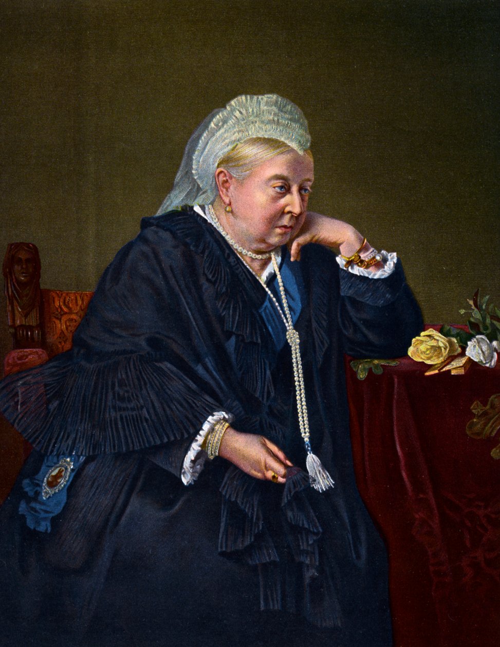 Królowa Wiktoria w 1899, 1901. autorstwa Heinrich von Angeli