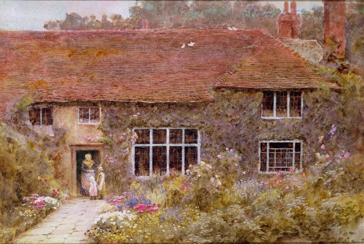 A Surrey Cottage autorstwa Helen Allingham