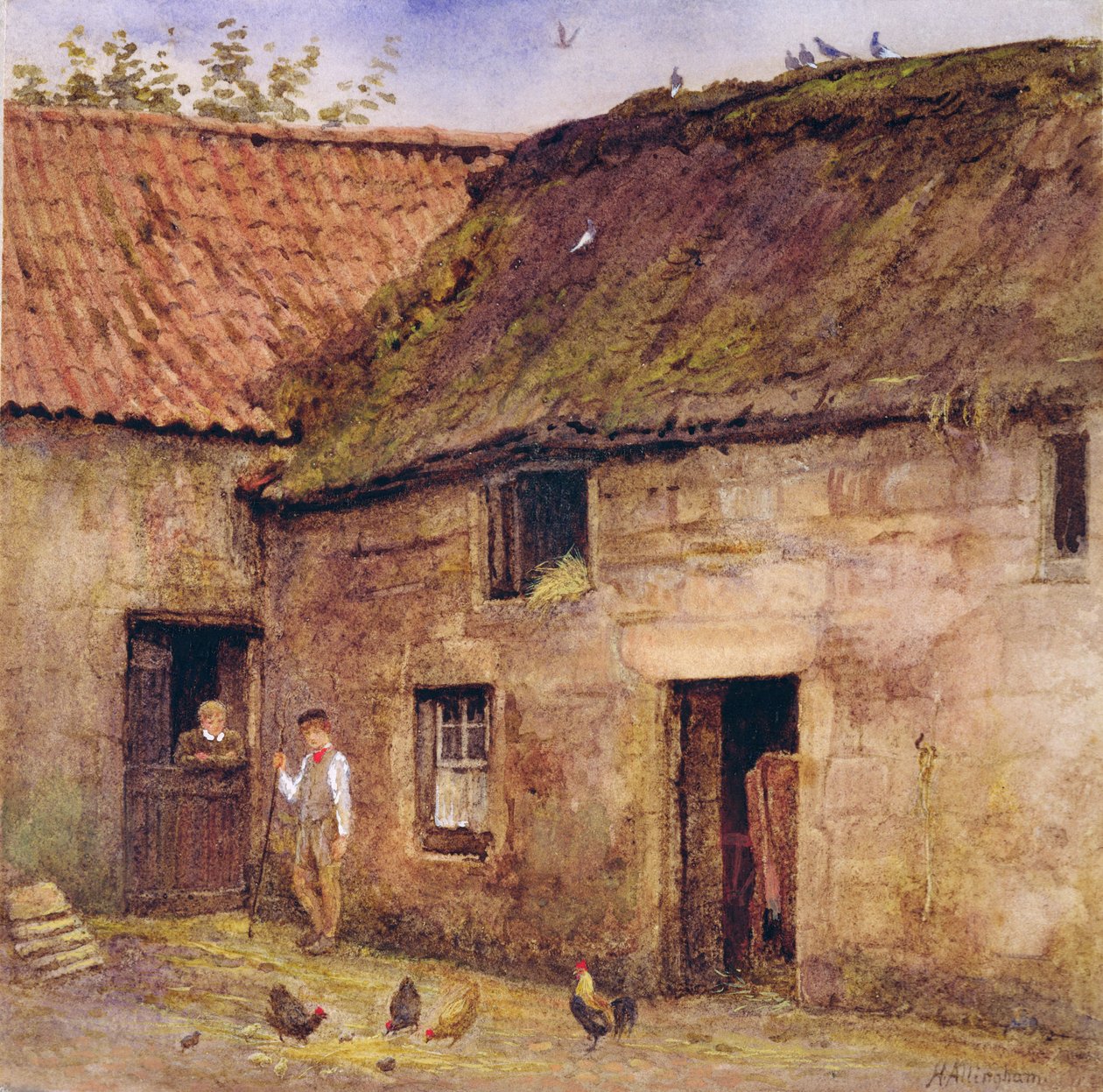 Gospodarstwo autorstwa Helen Allingham