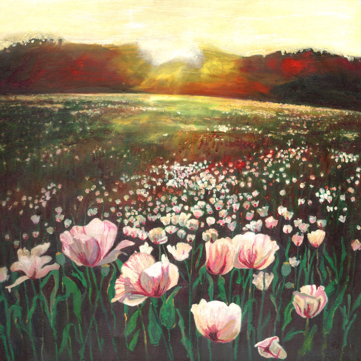 Love swept lands, 2015, autorstwa Helen White