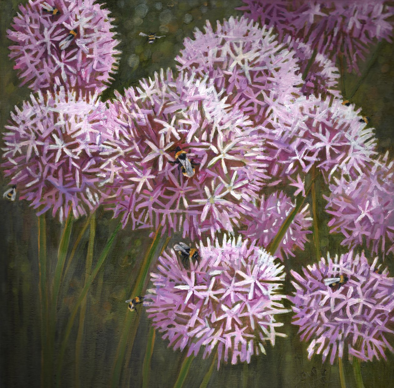 Pszczoły letnie, 2014, autorstwa Helen White
