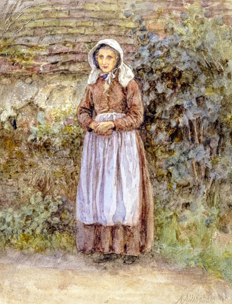 Chłop z Witley (akwarela) autorstwa Helen Allingham