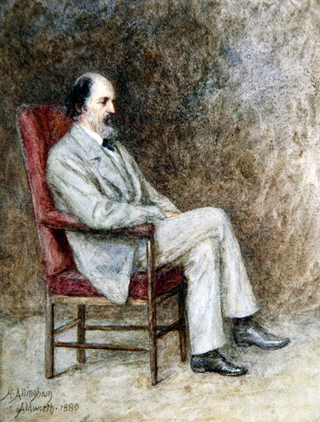 Alfred, Lord Tennyson autorstwa Helen Allingham