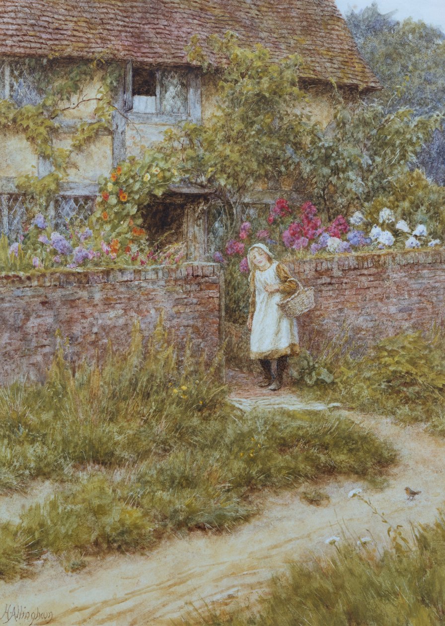W Sandhills autorstwa Helen Allingham