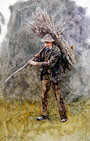 Mistrz Hardy, ogrodnik w Witley autorstwa Helen Allingham