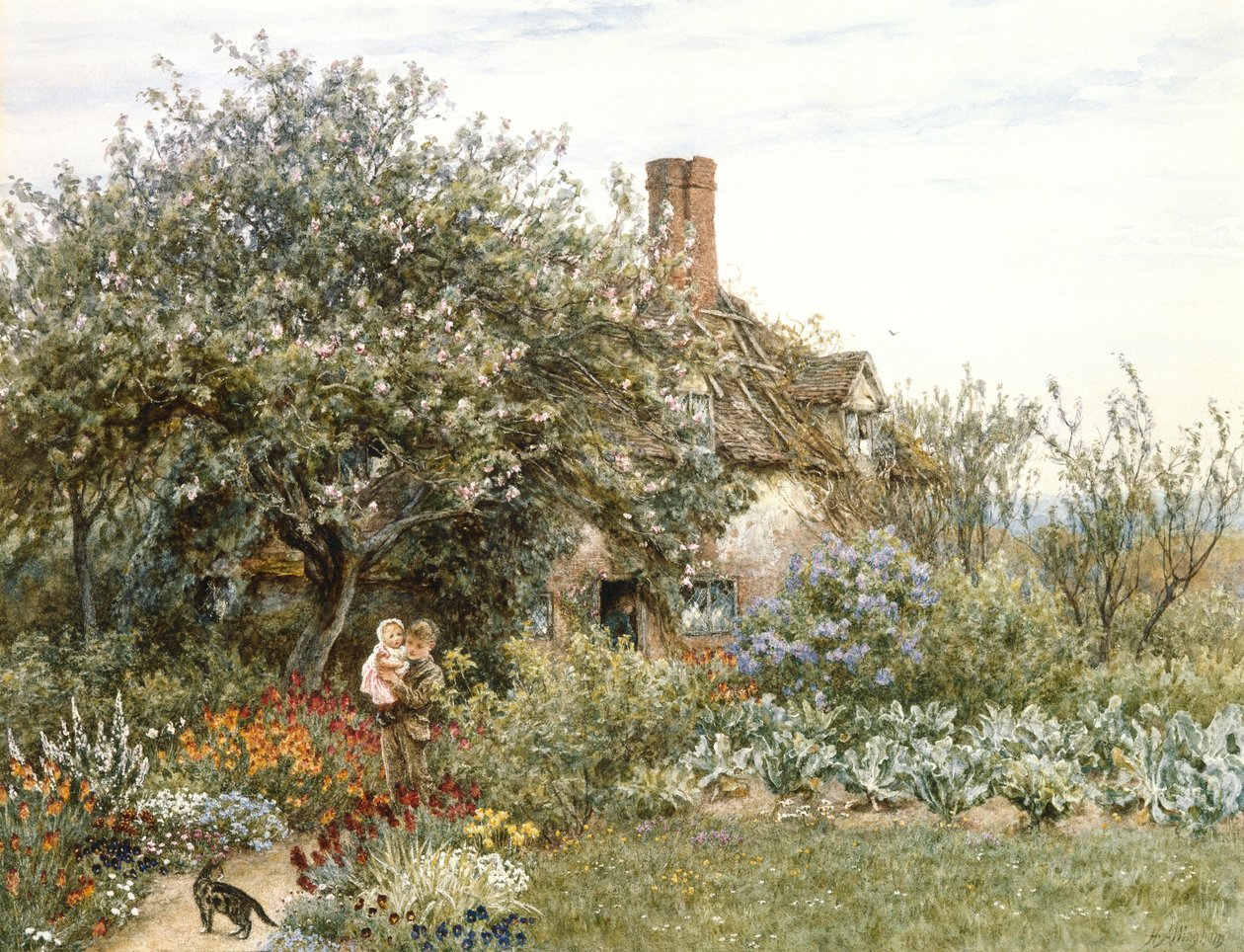 W pobliżu Hambledon autorstwa Helen Allingham