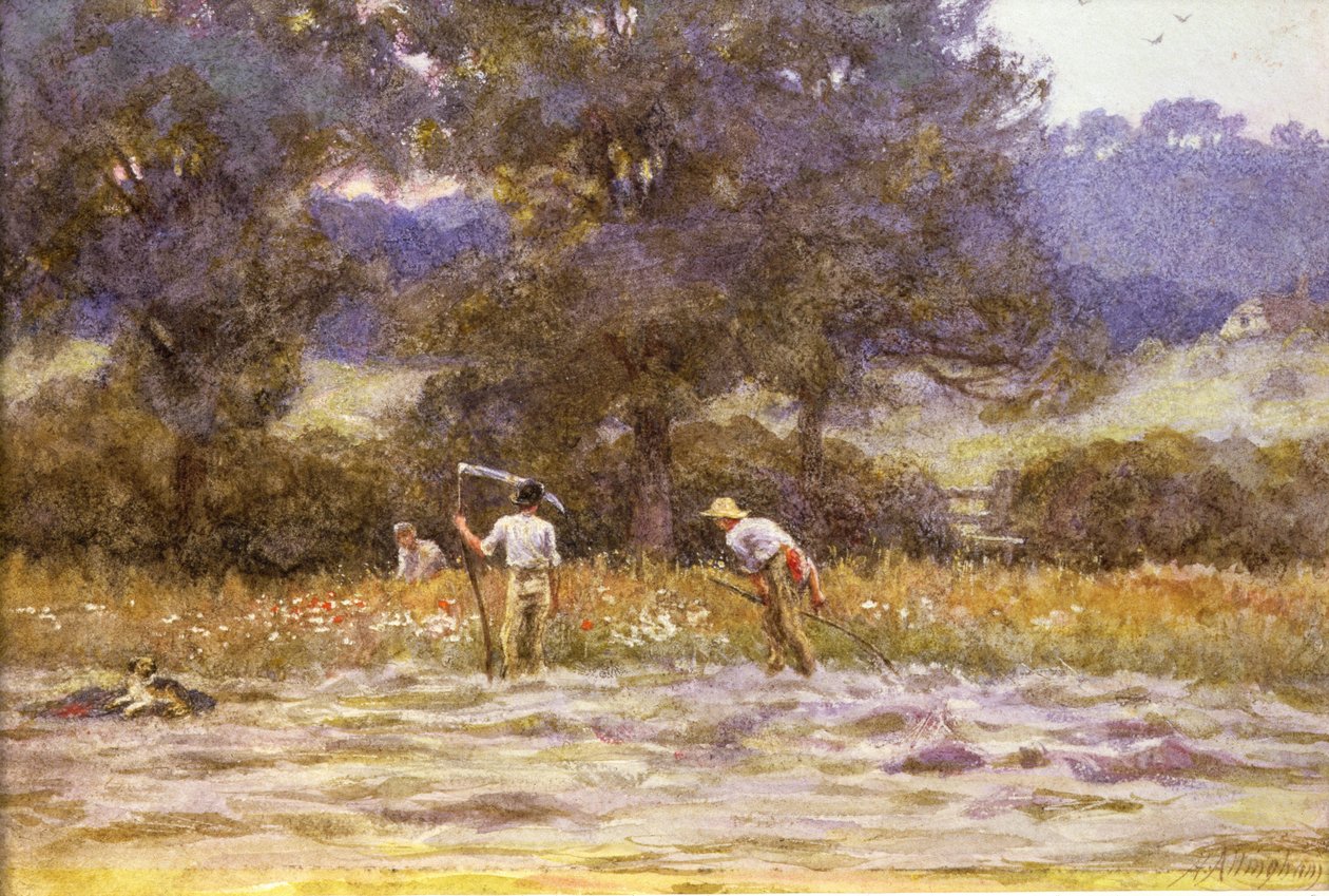 Kosiarki autorstwa Helen Allingham