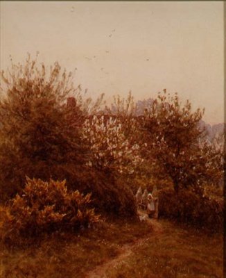 Sad na wiosnę autorstwa Helen Allingham