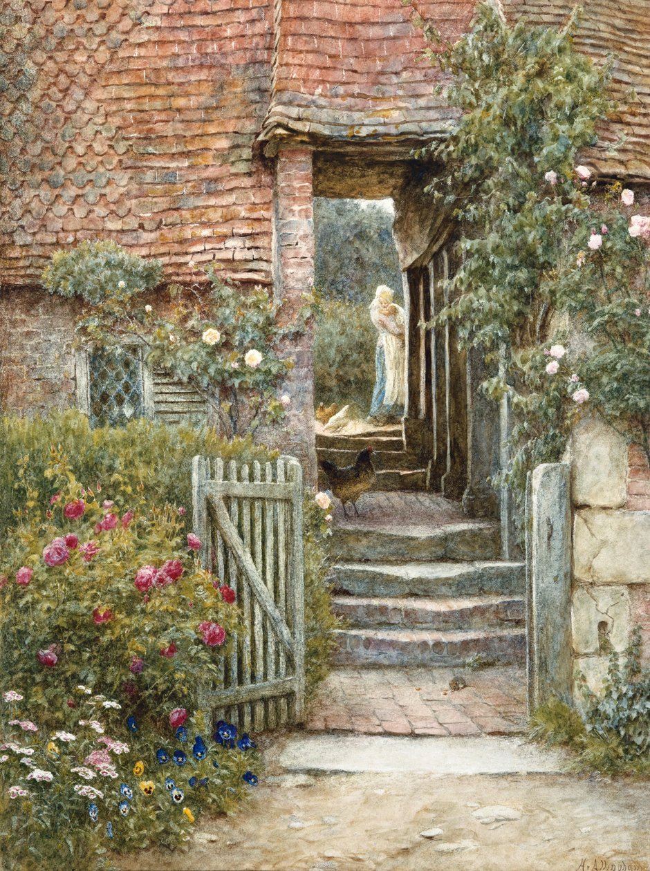 Pod Starą Warzelnią, Hambledon, Surrey autorstwa Helen Allingham