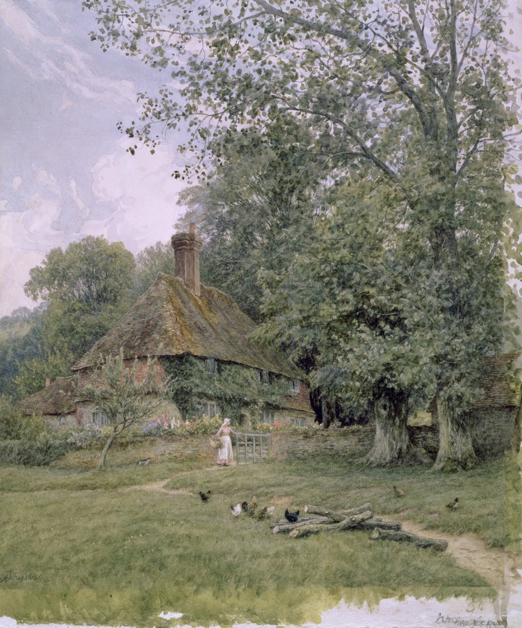Farma Valewood, 1891 autorstwa Helen Allingham