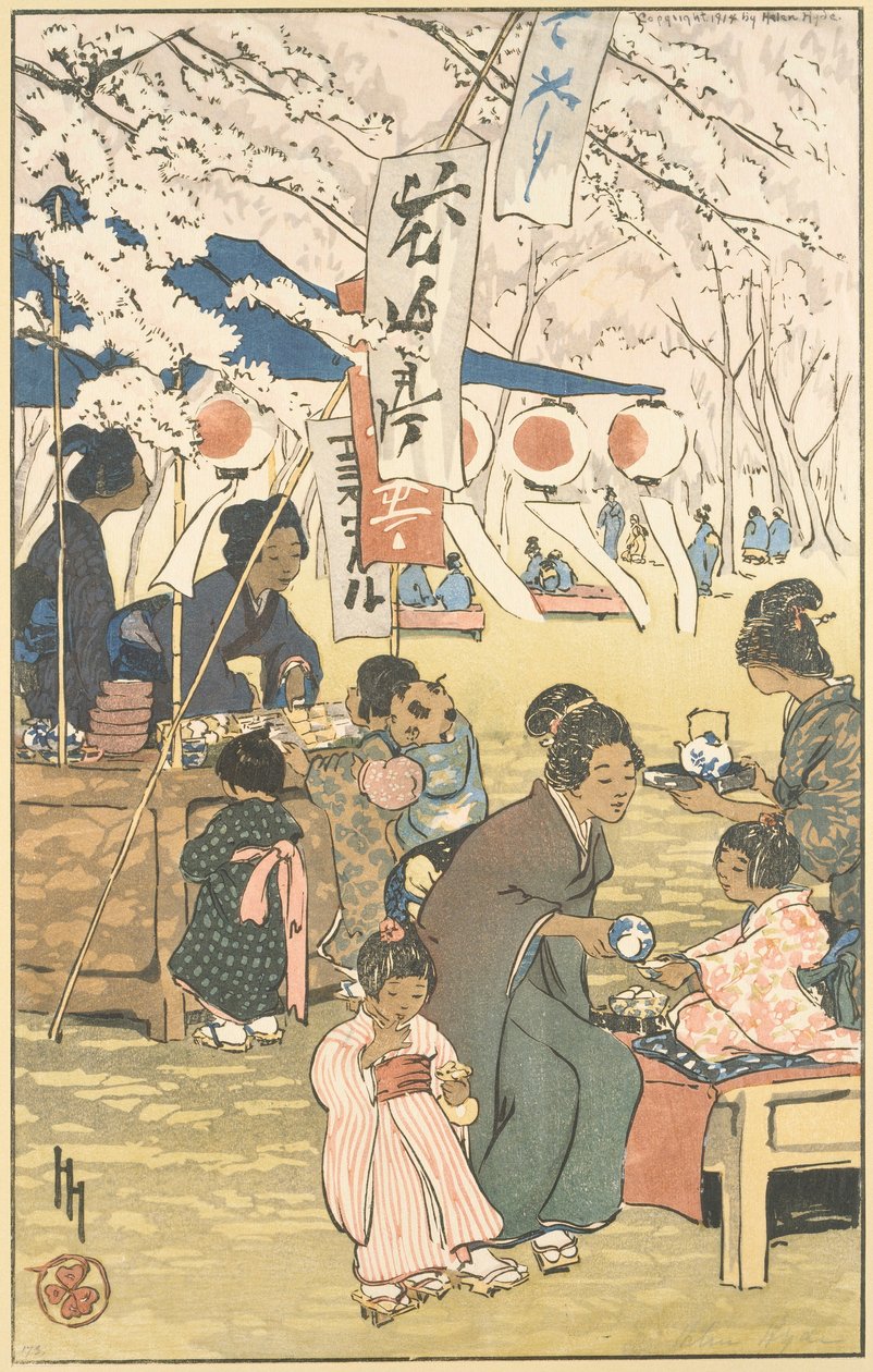 Czas kwitnienia w Tokio autorstwa Helen Hyde