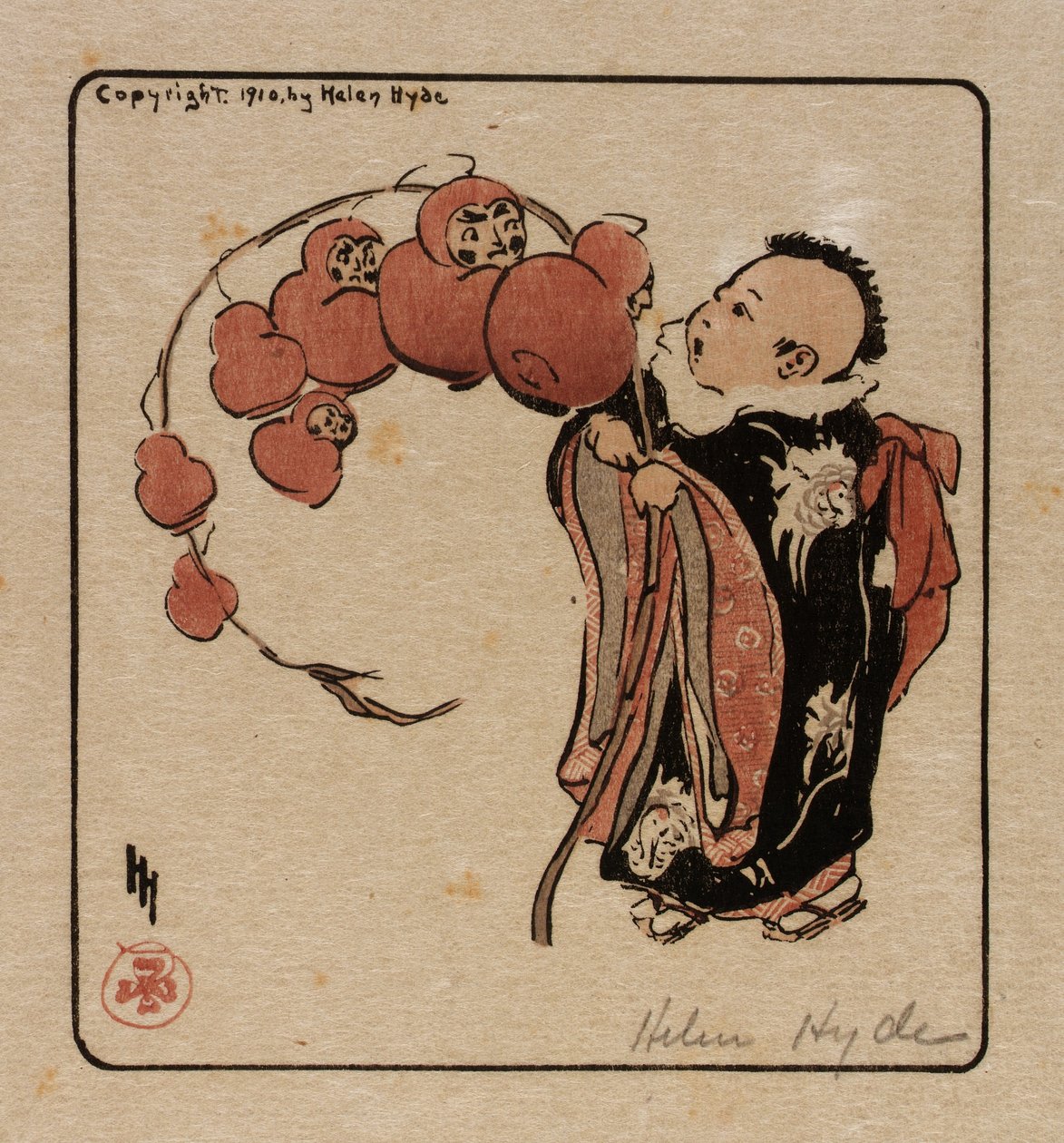 Oddział Daruma autorstwa Helen Hyde