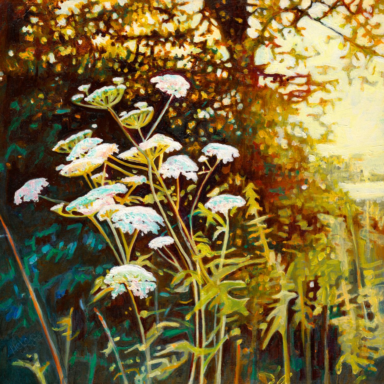 Złoty Żywopłot II, 2013 autorstwa Helen White