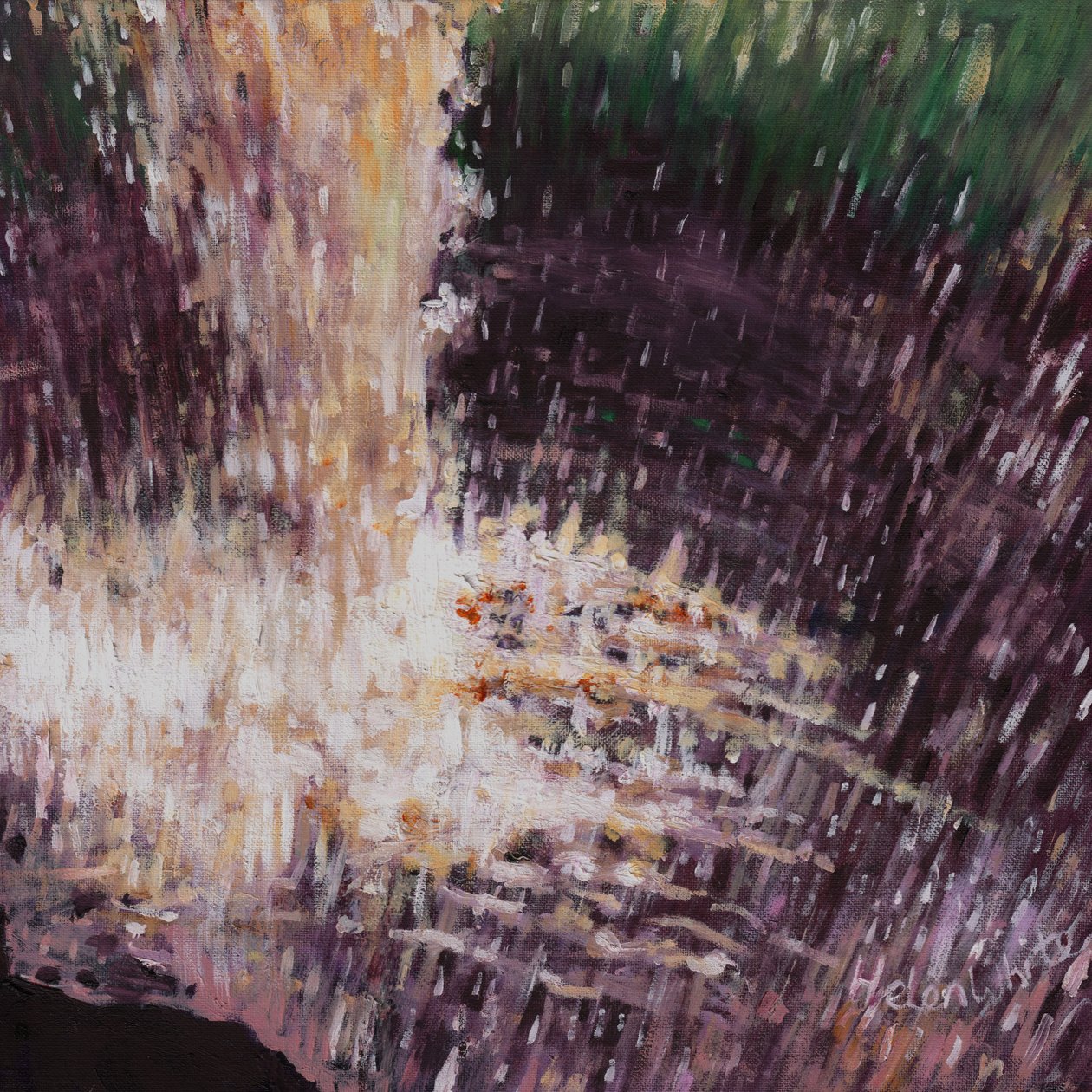 Wodospad II, 2016, autorstwa Helen White